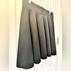 Women Sexy High Waist A-line Skater Mini Skirt Pleated Short School Club Dress S